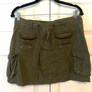 Rue21 Khaki Cargo Skirt